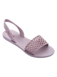 Ipanema Sandały "Breezy Sandal" w kolorze fioletowym rozmiar: 40. Różowe sandały damskie Ipanema, bez wzorów, z otwartym noskiem, bez obcasa, bez zapięcia. Za 76.69 zł.