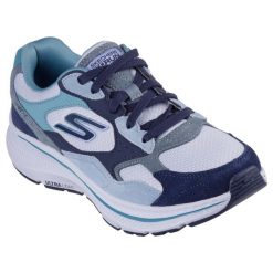 Kapcie SKECHERS GO RUN CONSISTENT 2. Niebieski. Niebieskie kapcie damskie Skechers, z syntetyku. Za 277.99 zł.