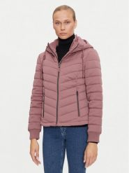 JDY Kurtka puchowa Ebonie 15328268 Różowy Regular Fit. Czerwone kurtki damskie JDY, xs, bez wzorów, z puchu, bez kaptura. Za 179.99 zł.