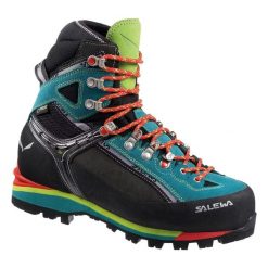 Damskie buty trekkingowe Salewa Condor Evo Gtx. Niebieskie obuwie trekkingowe damskie Salewa, z gore-texu, bez zapięcia. Za 1,488.75 zł.