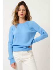AUTHENTIC CASHMERE Kaszmirowy sweter "Etret" w kolorze błękitnym rozmiar: XL. Niebieskie swetry klasyczne damskie AUTHENTIC CASHMERE, xl, z kaszmiru, bez kołnierzyka. Za 367.22 zł.