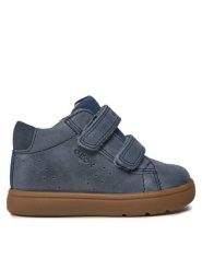 Geox Sneakersy B Biglia Boy B044DD 0CL22 C4005 Niebieski. Niebieskie buty sportowe chłopięce Geox, ze skóry, bez zapięcia. Za 279.99 zł.
