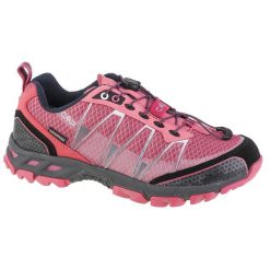 Buty do biegania damskie, CMP Altak Wmn WP Trail. Czerwone obuwie sportowe damskie CMP, z gumy, bez zapięcia, do biegania. Za 349.99 zł.