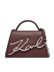 KARL LAGERFELD Torebka A1W30038 Bordowy. Czerwone torebki klasyczne damskie KARL LAGERFELD, ze skóry, bez dodatków. Za 1,039.00 zł.