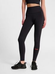 Damskie legginsy Hummel Hiit Intensity. Czarne legginsy damskie Hummel, s, bez wzorów, z materiału. Za 214.50 zł.