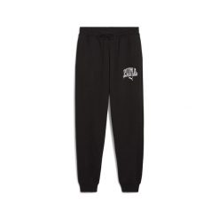 Młodzieżowe spodnie dresowe PUMA Class PUMA Black. Czarna spodnie dresowe damskie Puma, m, bez wzorów, z dresówki. W wyprzedaży za 94.00 zł.
