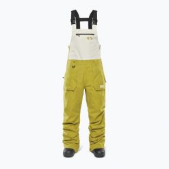 Spodnie snowboardowe damskie ThirtyTwo Basement Bib. Zielone spodnie sportowe damskie THIRTYTWO, bez wzorów, narciarskie. Za 849.99 zł.
