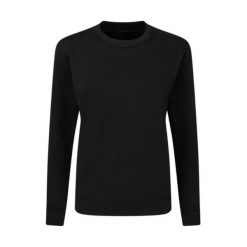Damska Bluza Z Okrągłym Wycięciem Pod Szyją. Białe bluzy damskie SG, xs, bez wzorów, bez kaptura. Za 91.99 zł.