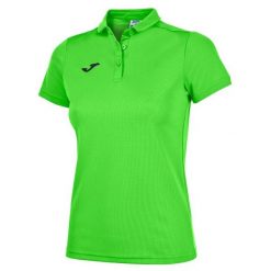 Koszulka polo do tenisa damska Joma Hobby. Niebieskie bluzki damskie Joma, l, bez wzorów, sportowe, bez kołnierzyka, bez ramiączek. Za 230.50 zł.