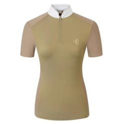 Kombinezon do jazdy konnej dla kobiet Covalliero. Brązowe kombinezony damskie COVALLIERO, na lato, bez wzorów, sportowe, bez kołnierzyka, bez ramiączek. Za 252.50 zł.