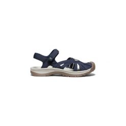 Sandały turystyczne damskie Rose Sandal Women. Białe sandały damskie Keen, bez wzorów, bez obcasa, bez zapięcia. Za 469.99 zł.