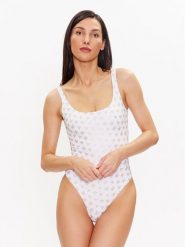Max Mara Beachwear Strój kąpielowy Clarice 2338311138 Biały. Białe stroje jednoczęściowe Max Mara Beachwear, bez wzorów, z syntetyku. Za 659.99 zł.