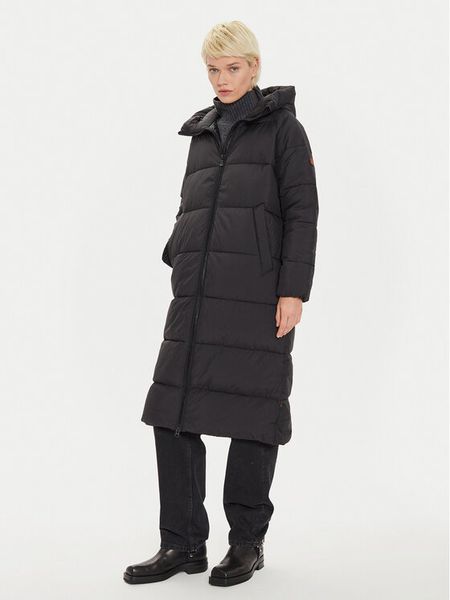 Save The Duck Kurtka zimowa D41871W RECY19 Czarny Relaxed Fit. Czarne kurtki damskie Save the duck, na zimę, bez wzorów, z syntetyku, bez kaptura. Za 749.99 zł.