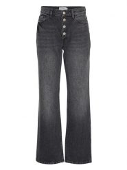MOSS COPENHAGEN Dżinsy "Umi Ada" - Regular fit - w kolorze antracytowym rozmiar: L. Czarne jeansy damskie Moss Copenhagen, z podwyższonym stanem. Za 193.70 zł.