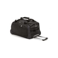 Torba podróżna Quadra Tungsten™. Czarne torby podróżne QUADRA, bez wzorów, z poliesteru. W wyprzedaży za 443.00 zł.