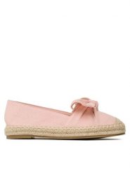 DeeZee Espadryle WS714-102 Różowy. Czerwone espadryle damskie DeeZee, bez wzorów, z materiału, bez obcasa. Za 82.99 zł.