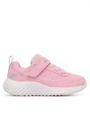 Skechers Sneakersy Bounder-Free and Easy 303622N/LTPK Różowy jasny. Czerwone buty sportowe dziewczęce Skechers, z materiału, bez zapięcia. Za 119.99 zł.