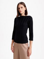 BGN Sweter w kolorze czarnym rozmiar: 40. Czarne swetry klasyczne damskie BGN, bez kołnierzyka. Za 87.81 zł.