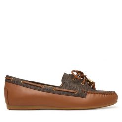 Mokasyny MICHAEL Michael Kors. Brązowe mokasyny damskie MICHAEL Michael Kors, bez obcasa. Za 629.99 zł.