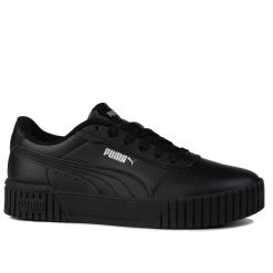 Buty damskie sportowe trampki Puma CARINA. Czarne obuwie sportowe casual damskie Puma, bez zapięcia. W wyprzedaży za 199.00 zł.