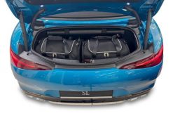 Torby Do Bagażnika Mercedes-Benz Sl 2022+ 4Szt Kjust. Czarne torby podróżne KJUST, bez wzorów, z kauczuku. Za 956.00 zł.