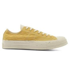 Buty do chodzenia damskie Converse Chuck 70 Hybrid Texture Low. Żółte obuwie sportowe casual damskie Converse, trekkingowe. Za 270.00 zł.