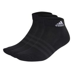 Skarpety stopki unisex Adidas 3 pary. Białe skarpetki damskie Adidas, bez wzorów. Za 50.00 zł.