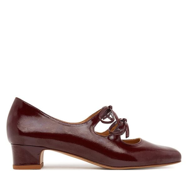 Czółenka Balagan. Czerwone czółenka damskie BALAGAN, bez wzorów, bez obcasa. Za 599.99 zł.