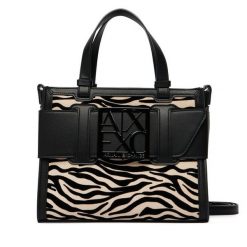 Torebka Armani Exchange. Czarne torebki klasyczne damskie Armani Exchange, bez dodatków. Za 729.99 zł.