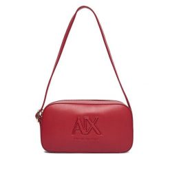 Torebka Armani Exchange. Czerwone torebki klasyczne damskie Armani Exchange, bez dodatków. Za 489.99 zł.