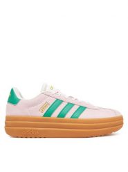 Adidas Sneakersy VL Court Bold Shoes JP6916 Różowy. Czerwone obuwie sportowe damskie Adidas, ze skóry, bez zapięcia. Za 279.99 zł.