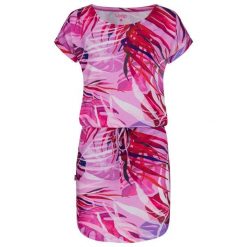 Sukienka damska Loap Anuma w kolorze różowym. Czerwone sukienki damskie ZSPORT, bez wzorów, sportowe, bez ramiączek. Za 165.99 zł.