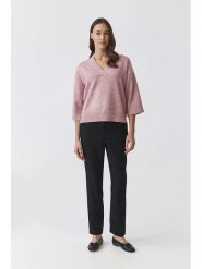 TATUUM Sweter w kolorze różowym rozmiar: XL. Różowe swetry klasyczne damskie TATUUM, xl, bez kołnierzyka. Za 154.07 zł.