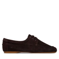 Półbuty Balagan. Brązowe półbuty damskie BALAGAN, bez wzorów, bez obcasa, na płaskiej podeszwie, bez zapięcia. Za 569.99 zł.