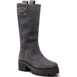 Kozaki LOVE MOSCHINO - JA24206H06JF0018 Grigio. Szare kozaki damskie Love Moschino, ze skóry. Za 1,349.00 zł.