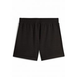 Damskie strukturalne szorty ESS ELEVATED 5" z wysokim stanem PUMA Black. Czarne spodenki sportowe damskie Puma, m, bez wzorów, z podwyższonym stanem, na fitness i siłownię. W wyprzedaży za 104.00 zł.
