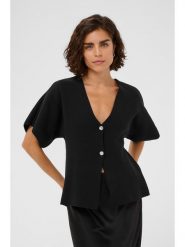 Kaffe Kardigan w kolorze czarnym rozmiar: XXL. Czarne kardigany damskie Kaffe, xxl, bez wzorów. Za 208.99 zł.