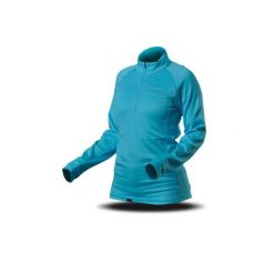 Bluza Trimm CUBE LADY. Niebieskie bluzy damskie TRIMM, na zimę, bez wzorów, z polaru, bez kaptura. W wyprzedaży za 140.00 zł.