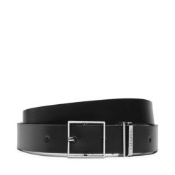 Pasek Damski Calvin Klein. Czarne paski damskie Calvin Klein, bez wzorów. Za 129.99 zł.