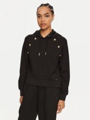 Gaudi Bluza 421BD64003 Czarny Regular Fit. Czarne bluzy damskie Gaudi, xl, bez wzorów, z syntetyku, bez kaptura. Za 249.99 zł.