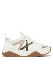 Armani Exchange Sneakersy XDX039 XV311 U423 Biały. Białe obuwie sportowe damskie Armani Exchange, ze skóry, bez zapięcia. Za 559.99 zł.