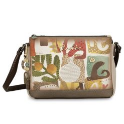 Brązowa Damska Torebka Anekke Z Laleczką. Brązowe torebki klasyczne damskie Anekke, zdobione, bez dodatków. Za 369.00 zł.