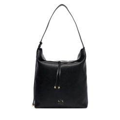 Torebka Armani Exchange. Czarne torebki klasyczne damskie Armani Exchange, bez dodatków. Za 679.99 zł.