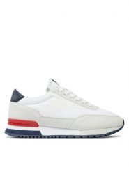 Gap Sneakersy New York Nyl GAF004F5SWWHOFGP Biały. Białe obuwie sportowe damskie GAP, z materiału, bez zapięcia. Za 249.99 zł.
