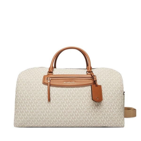 Torba podróżna MICHAEL Michael Kors. Białe torby podróżne MICHAEL Michael Kors, bez wzorów. Za 1,073.99 zł.