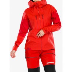 Kurtka z membraną damska Berghaus MTN Guide Alpine Pro Jacket. Szare kurtki damskie Berghaus, bez wzorów, bez kaptura. Za 1,553.99 zł.