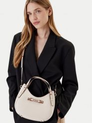 Guess Torebka Lefia HWBG96 44050 Biały. Białe torebki klasyczne damskie Guess, ze skóry, bez dodatków. Za 309.99 zł.