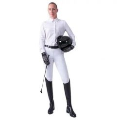 Damskie legginsy zawodnicze z pełną przyczepnością PS of Sweden Katja. Białe legginsy damskie PS OF SWEDEN, xl, bez wzorów, z materiału. Za 634.50 zł.