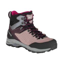 Buty Trekkingowe Damskie Alterra II Leather GORETEX. Czarne obuwie trekkingowe damskie Aku, z gore-texu, bez zapięcia. Za 908.99 zł.