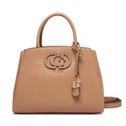 Torebka Guess. Brązowe kuferki damskie Guess, bez dodatków. Za 634.99 zł.
